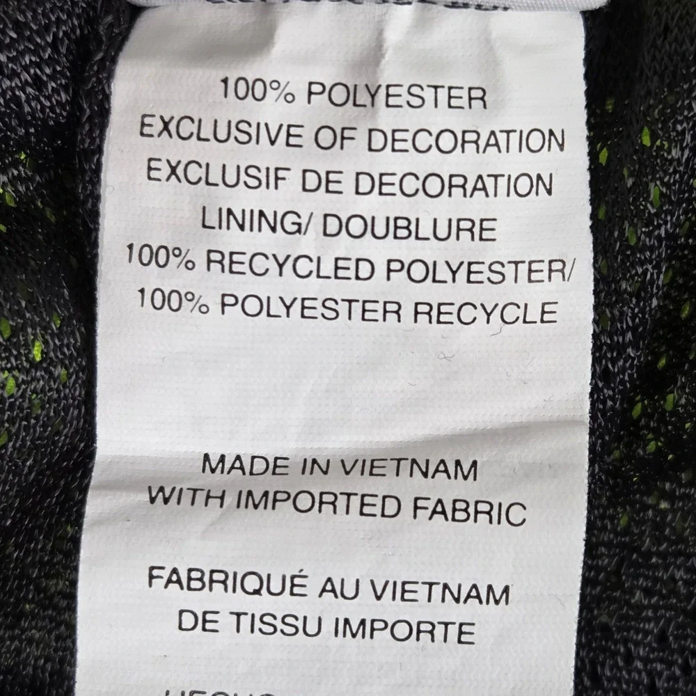 Nike Mens Swim Trunks XXL Tall Gray Neon Volt Yellow Mesh Lined‎ Board Shorts